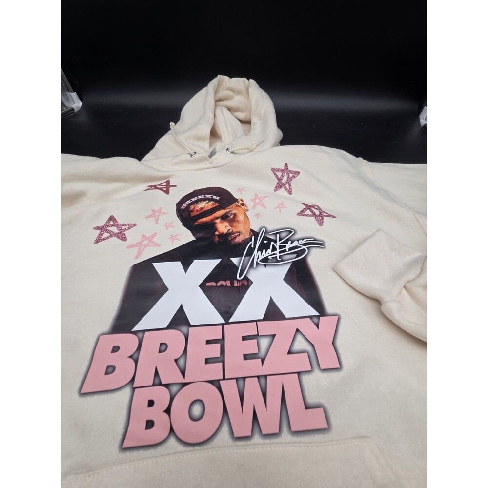 Chris Brown Breezy Bowl Atlanta Hoodie Size Medium